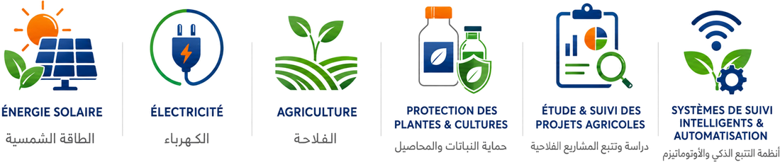 Énergie solaire, électricité, agriculture, protection des cultures, études, systèmes de suivi